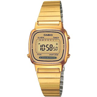 CASIO VINTAGE Mod. ICONIC MINI STEEL - GOLD - WW.LA670WEGA-9EF - Teknashop Ltd
