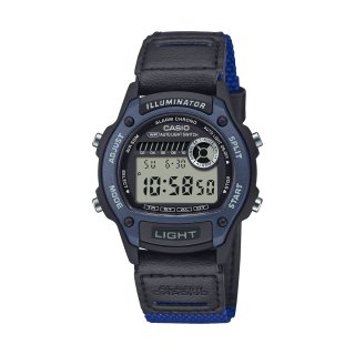 CASIO SPORT Mod. ILLUMINATOR SMALL WRIST 36.6mm case,  Bio-Based Resin strap - BLUE - WW.W-220HF-2AVEF - Teknashop Ltd