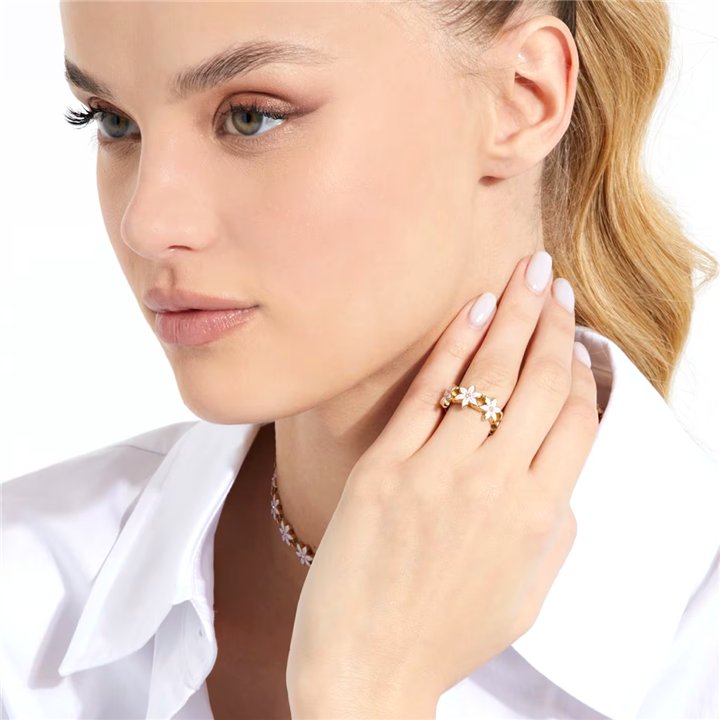 GUESS JEWELS JEWELRY Mod. JUBR04132JWYGWH54 - WW.JUBR04132JWYGWH54 - Teknashop Ltd