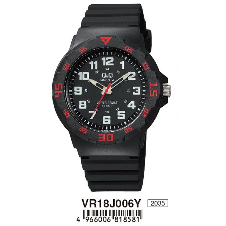 Q&Q Mod. ONLY TIME - GENT - WW.VR18J006Y - Teknashop Ltd