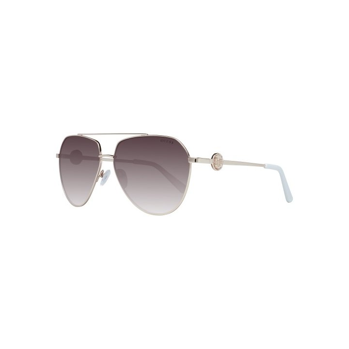 GUESS SUNGLASSES Mod. GF6140 Silver - WW.GF6140 32F 62 14 140 - Teknashop Ltd