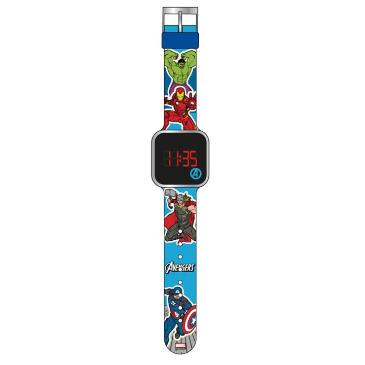 MARVEL KID WATCH Mod. AVENGERS - Led Watch - WW.506263_B - Teknashop Ltd