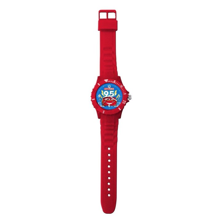 DISNEY-PIXAR KID WATCH Mod. CARS RED - SILICON WRIST WATCH - WW.562690 - Teknashop Ltd