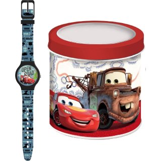 DISNEY KID WATCH Mod. CARS - Tin box - WW.563503 - Teknashop Ltd