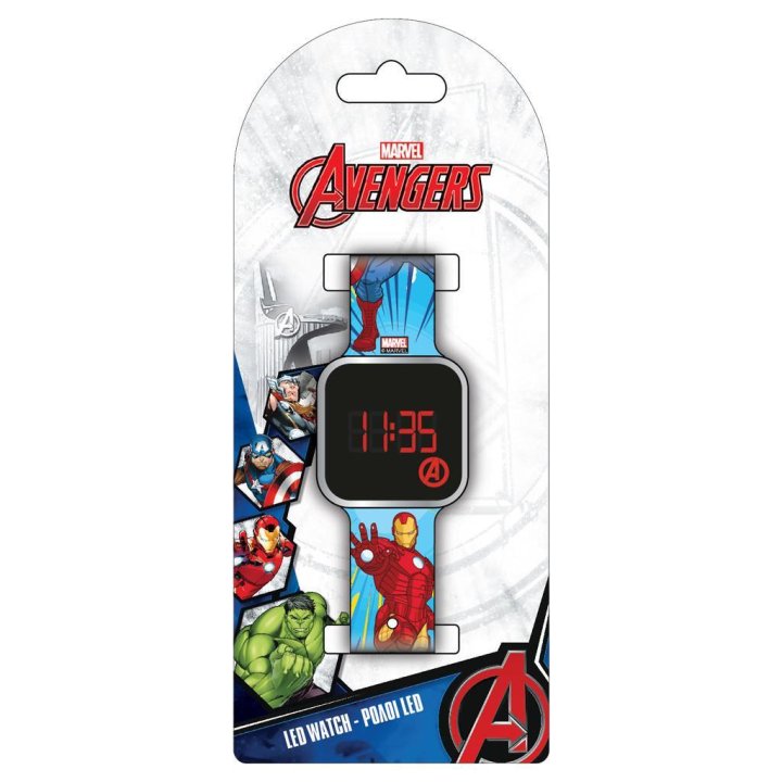 MARVEL KID WATCH Mod. AVENGERS - Led Watch - WW.506263 - Teknashop Ltd
