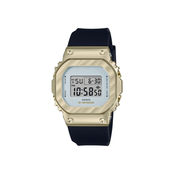 CASIO G-SHOCK Mod. OAK METAL COVERED COMPACT - BELLE COURBE SERIE - WW.GM-S5600BC-1ER - Teknashop Ltd