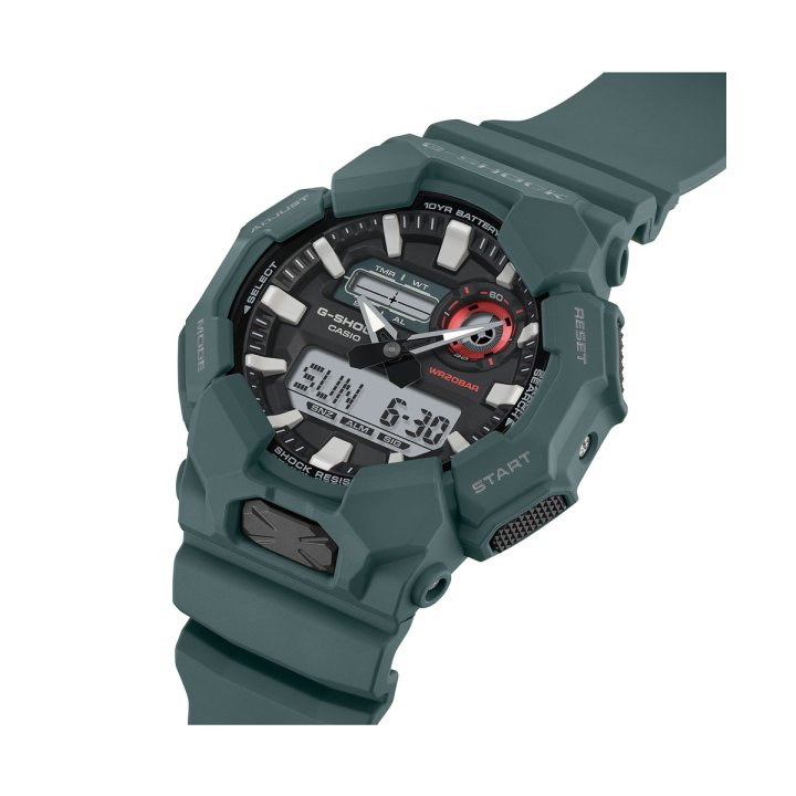 CASIO G-SHOCK Mod. NEW RUGGED BASIC Analog-Digital 10-Year Battery - WW.GA-010-2AER - Teknashop Ltd