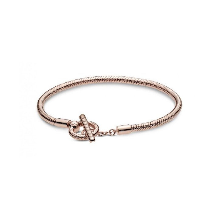 PANDORA JEWELS Mod. MOMENTS T-BAR SNAKE CHAIN - Size 17 ***SPECIAL PRICE**** - WW.589087C00-17 - Teknashop Ltd