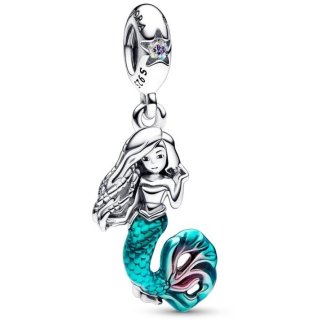 PANDORA Mod. DISNEY THE LITTLE MERMAID ARIEL DANGLE CHARM - WW.792695C01 - Teknashop Ltd