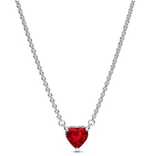 PANDORA Mod. SPARKLING HEART COLLIER NECKLACE - WW.392542C01-45 - Teknashop Ltd