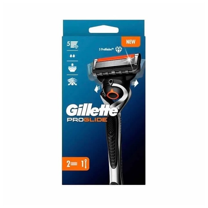 Gillette Proglide Flexball + 2 Refill - unisex - Teknashop Ltd