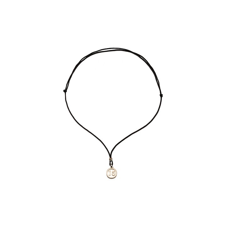 QABALA COLLANA ARGENTO & ZIRCONI - Mod. NUMERO 15 - WW.QPP115 - Teknashop Ltd