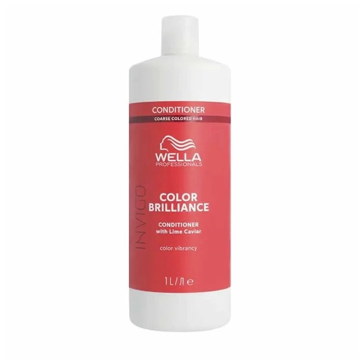 Wella Invigo Color Brilliance Conditioner Coarse Hair 1000ml - unisex - Teknashop Ltd