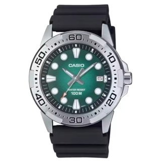 CASIO SPORT Mod. DIVER 100M - GREEN - WW.MTD-140-3AVDF - Teknashop Ltd