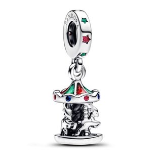 PANDORA CHARMS Mod. SPINNING CAROUSEL DANGLE - WW.793586C01 - Teknashop Ltd