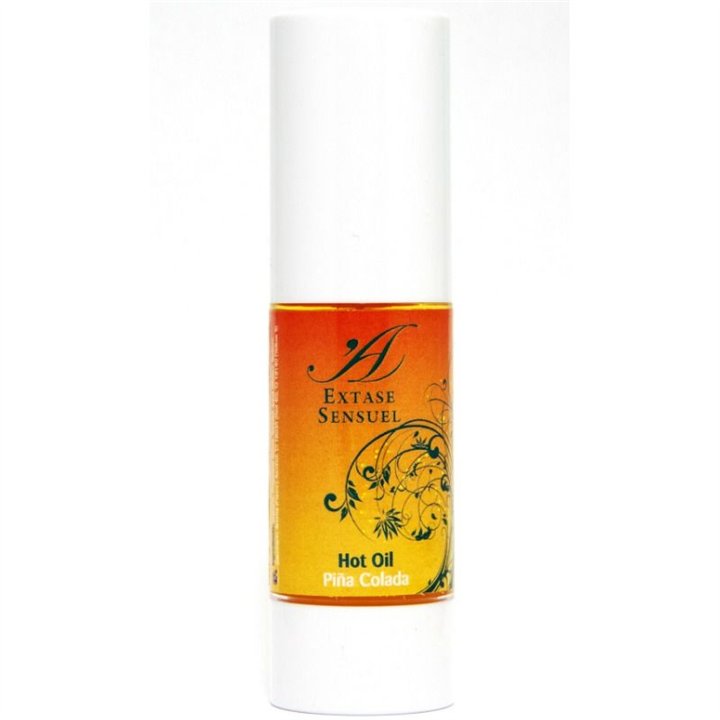 EXTASE SENSUAL - PIÑA COLADA HEAT STIMULATING OIL 30 ML - D-201710 - Teknashop Ltd