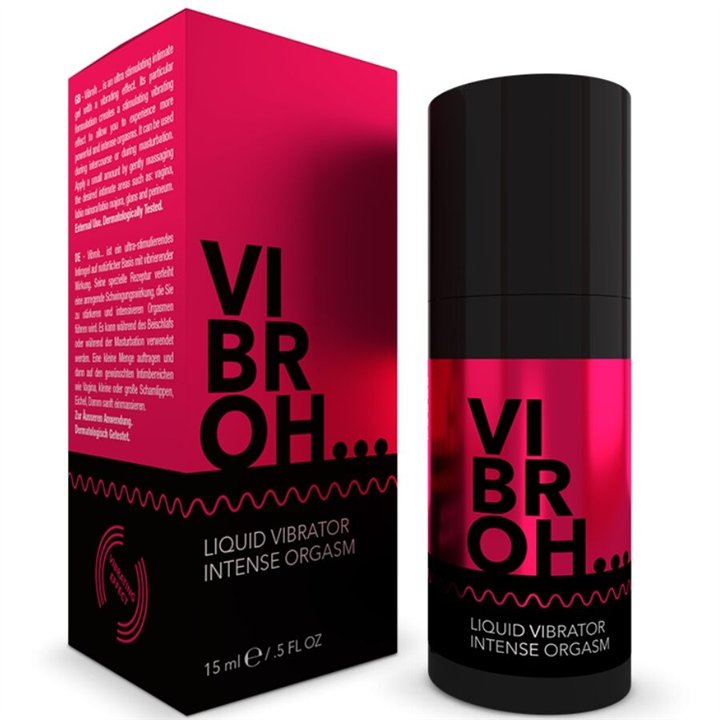 INTIMATELINE - VIBROH LIQUID VIBRATOR 15 ML - D-224155 - Teknashop Ltd