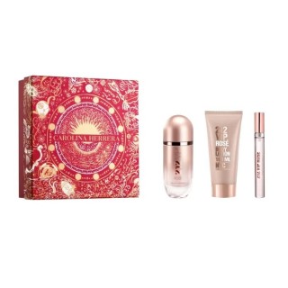 Carolina Herrera 212 Vip Rose Eau De Perfume Spray 80ml Set 3 Pieces Christmas 2023 - unisex - Teknashop Ltd