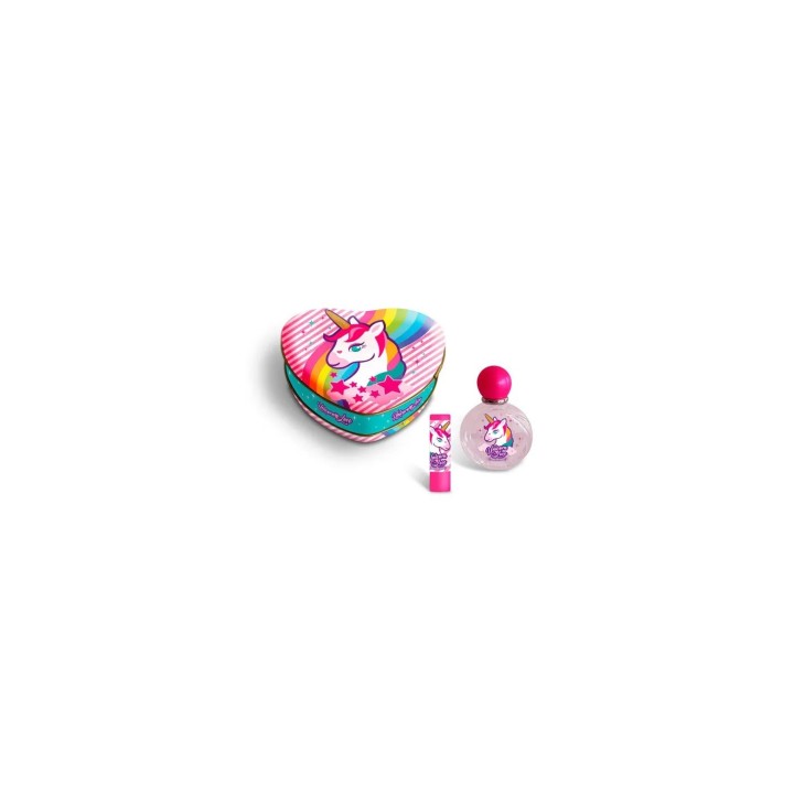 Cartoon Lorenay Unicorn Love Estuche Corazon Edt 50ml Lipstick - unisex - Teknashop Ltd