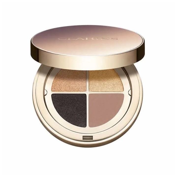 Clarins Ombre 4-Colour Eyeshadow Palette  09 Onyx Gradation 4,2g - unisex - Teknashop Ltd