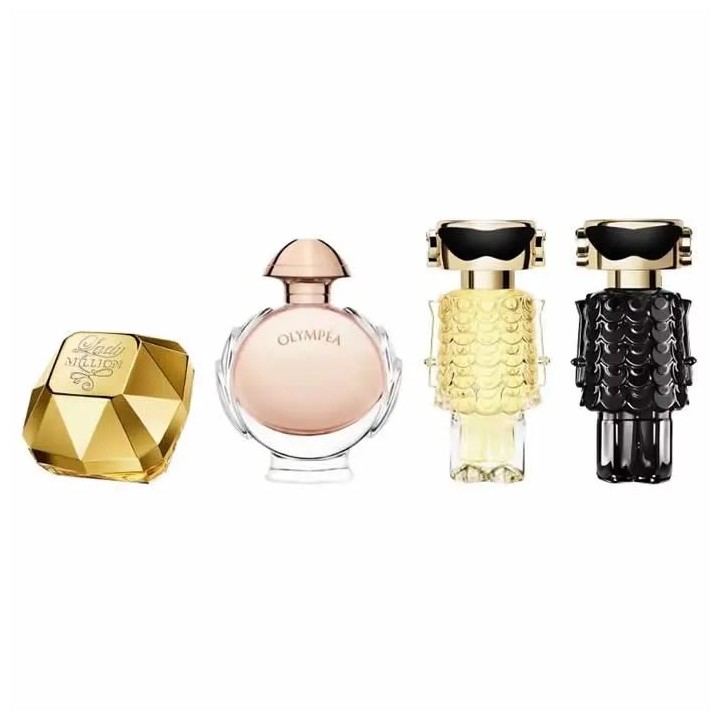 Paco Rabanne Miniature Femenine Travel Set - unisex - Teknashop Ltd