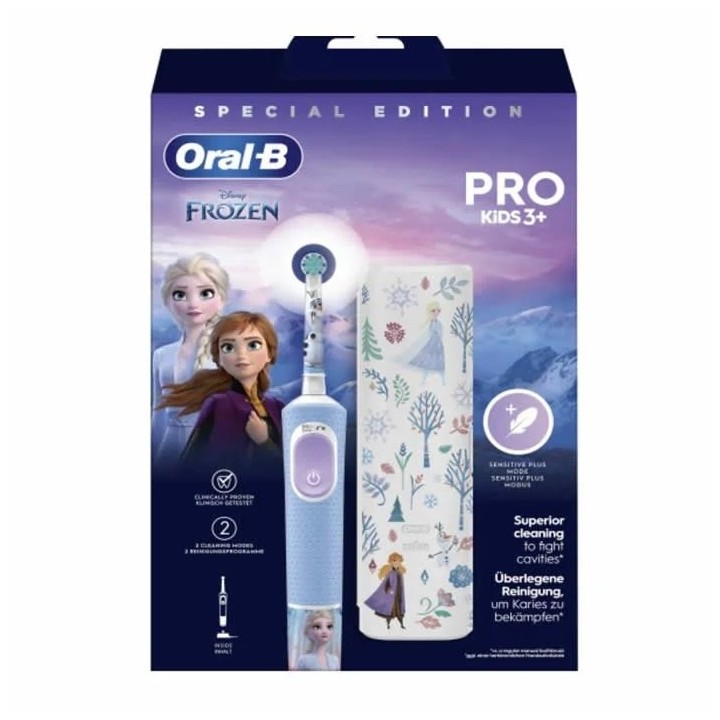 Oral B Pro Kids 3+ Cepillo Electrico Frozen Special Edition - unisex - Teknashop Ltd