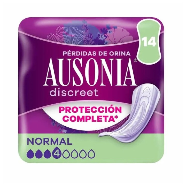 Ausonia Discreet Urinary Incontinence Normal 14 Units - unisex - Teknashop Ltd