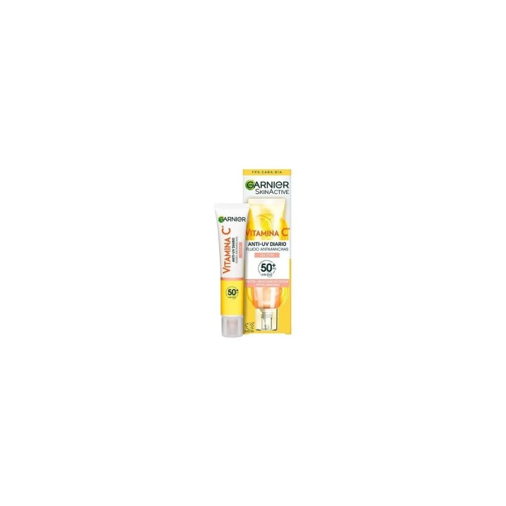 Garnier Skinactive Vitamina C Fluido Antimanchas Spf50 Glow 40ml - unisex - Teknashop Ltd