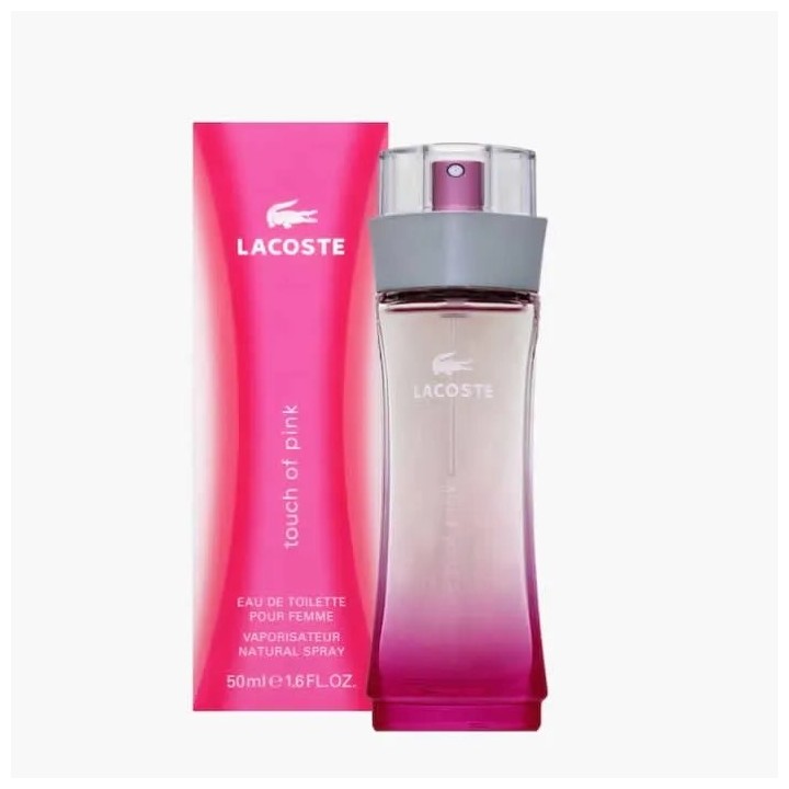 Lacoste Touch Of Pink Eau De Toilette Spray 50ml - unisex - Teknashop Ltd