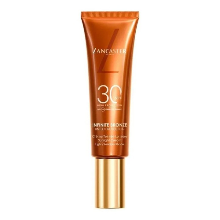 Lancaster Infinite Bronze Crema Solar Con Color Spf30 Light 50ml - unisex - Teknashop Ltd