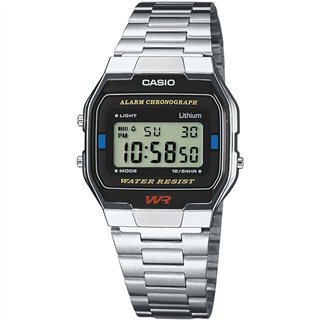 CASIO VINTAGE Mod. ICONIC - CLASSIC BLACK - WW.A163WA-1QES - Teknashop Ltd