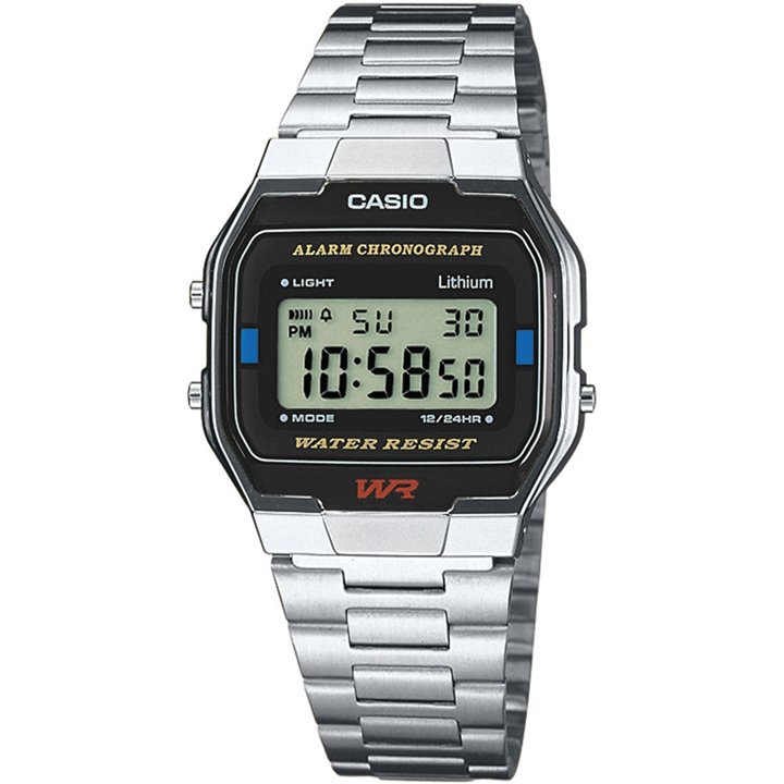 CASIO VINTAGE Mod. ICONIC - CLASSIC BLACK - WW.A163WA-1QES - Teknashop Ltd