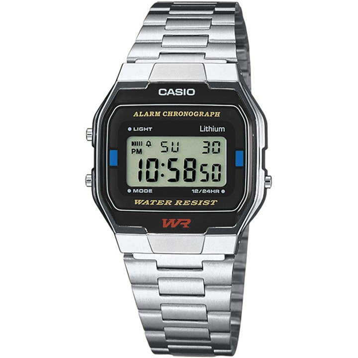 CASIO VINTAGE Mod. ICONIC - CLASSIC BLACK - WW.A163WA-1QES - Teknashop Ltd
