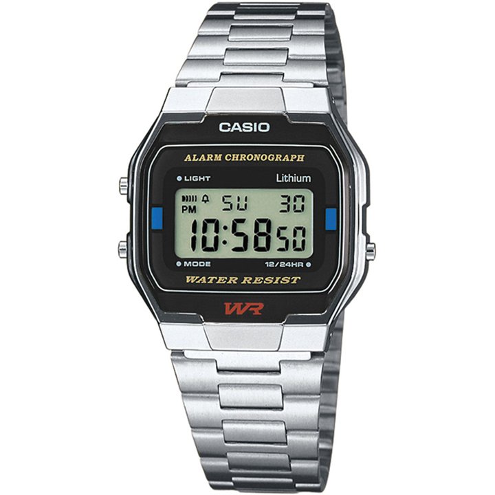 CASIO VINTAGE Mod. ICONIC - CLASSIC BLACK - WW.A163WA-1QES - Teknashop Ltd