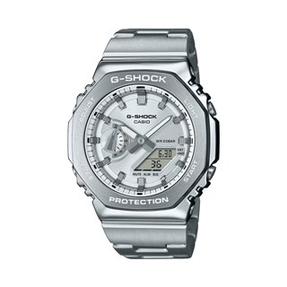CASIO G-SHOCK Mod. OAK G-STEEL CLASSIC SILVER - WW.GM-2110D-7AER - Teknashop Ltd