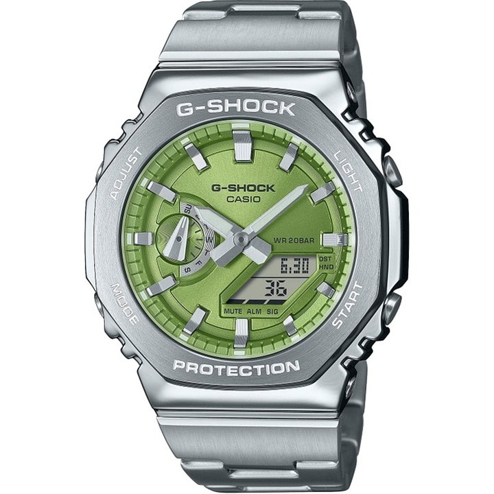 CASIO G-SHOCK Mod. OAK LIME GREEN ***SPECIAL PRICE*** - WW.GM-2110D-3AER - Teknashop Ltd