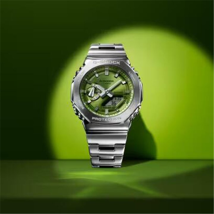 CASIO G-SHOCK Mod. OAK LIME GREEN ***SPECIAL PRICE*** - WW.GM-2110D-3AER - Teknashop Ltd