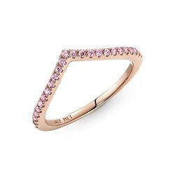 PANDORA JEWELS Mod. TIMELESS WISH SPARKLING PINK - RING - Size 48 ***SPECIAL PRICE***