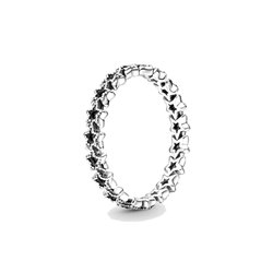 PANDORA JEWELS Mod. BAND OF ASYMMETRIC STARS - RING - Size 52 ***SPECIAL PRICE***