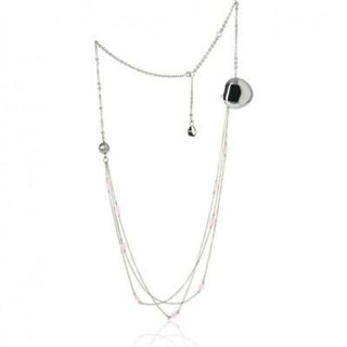 BREIL JEWELS BLOOM Collection Mod. CUORE - Agata / Pink Agathe 35cm ***SPECIAL PRICE*** - WW.TJ0835 - Teknashop Ltd