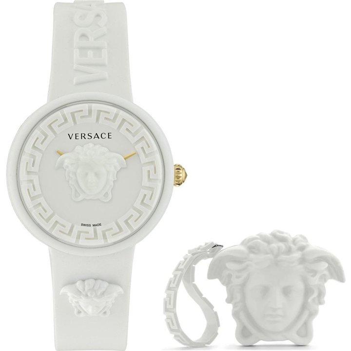 VERSACE Mod. MEDUSA POP + VERSACE WHITE SILICON PURSE - WW.VE6G00123 - Teknashop Ltd