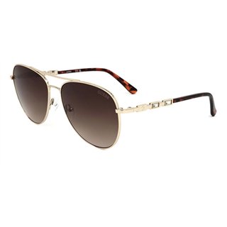 GUESS SUNGLASSES Mod. GF6143 Gold - WW.GF6143 32F 59 16 140 - Teknashop Ltd