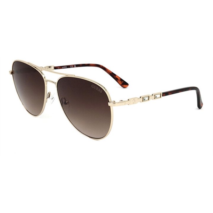 GUESS SUNGLASSES Mod. GF6143 Gold - WW.GF6143 32F 59 16 140 - Teknashop Ltd