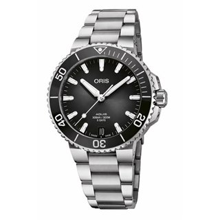 ORIS Mod. AQUIS DATE CALIBRE 400 41,5MM -5 DAYS POWER RESERVE, 300M, CERAMIC BEZEL - WW.01 400 7769 4154-07 8 22 09PEB - Teknash