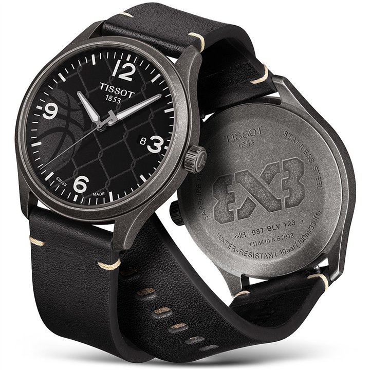 TISSOT Mod. GENT XL 3X3 STREET BASKETBALL Special Pack + Extra Strap - WW.T1164103606700 - Teknashop Ltd