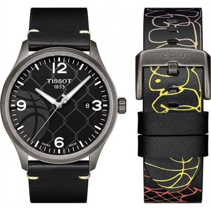 TISSOT Mod. GENT XL 3X3 STREET BASKETBALL Special Pack + Extra Strap - WW.T1164103606700 - Teknashop Ltd