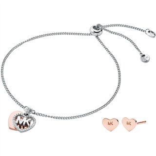 MICHAEL KORS PREMIUM SILVER COLLECTION Mod. MKC1257AN931 Special Pack + Earring - WW.MKC1257AN931 - Teknashop Ltd