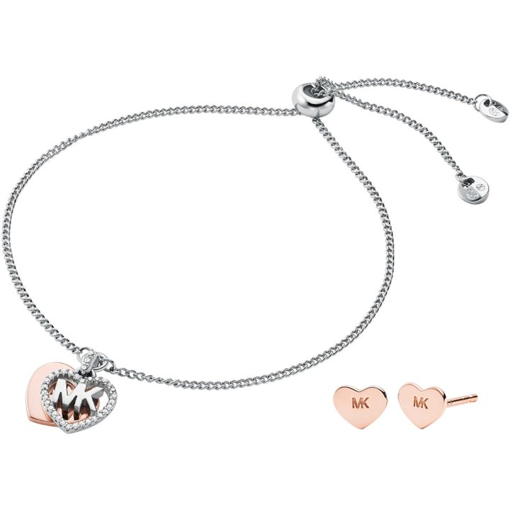 MICHAEL KORS PREMIUM SILVER COLLECTION Mod. MKC1257AN931 Special Pack + Earring - WW.MKC1257AN931 - Teknashop Ltd