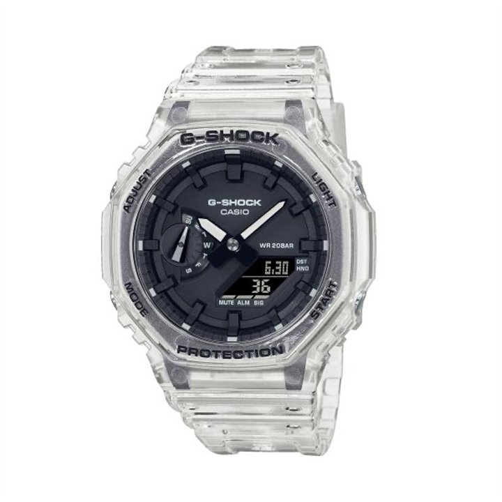 CASIO G-SHOCK Mod. OAK Collection - SKELETON SERIE - WW.GA-2100SKE-7AER - Teknashop Ltd