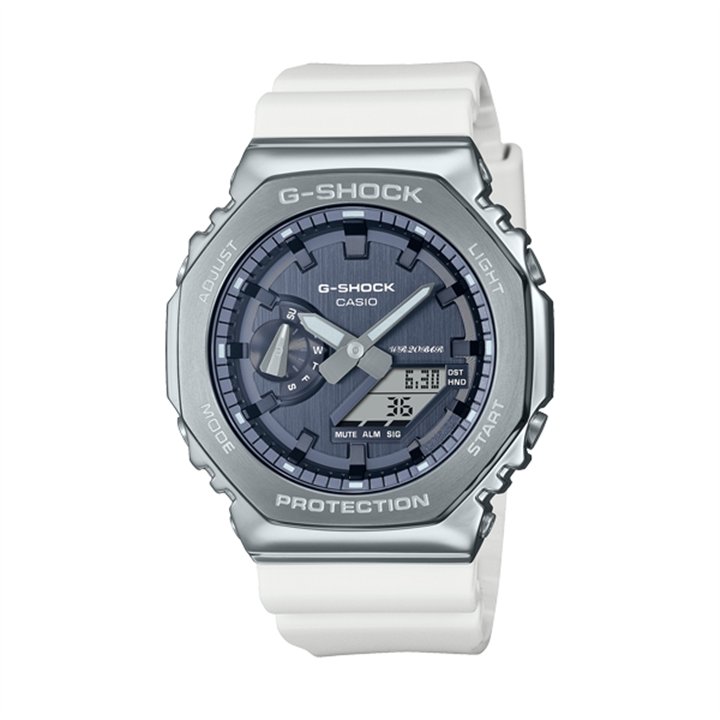 CASIO G-SHOCK Mod. OAK METAL COVERED - PRECIOUS HEART SERIE ***SPECIAL PRICE** - WW.GM-2100WS-7AER - Teknashop Ltd